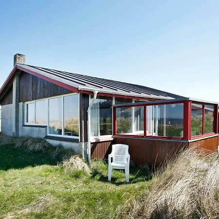 펜션 Three-bedroom Holiday In Lokken 65 *